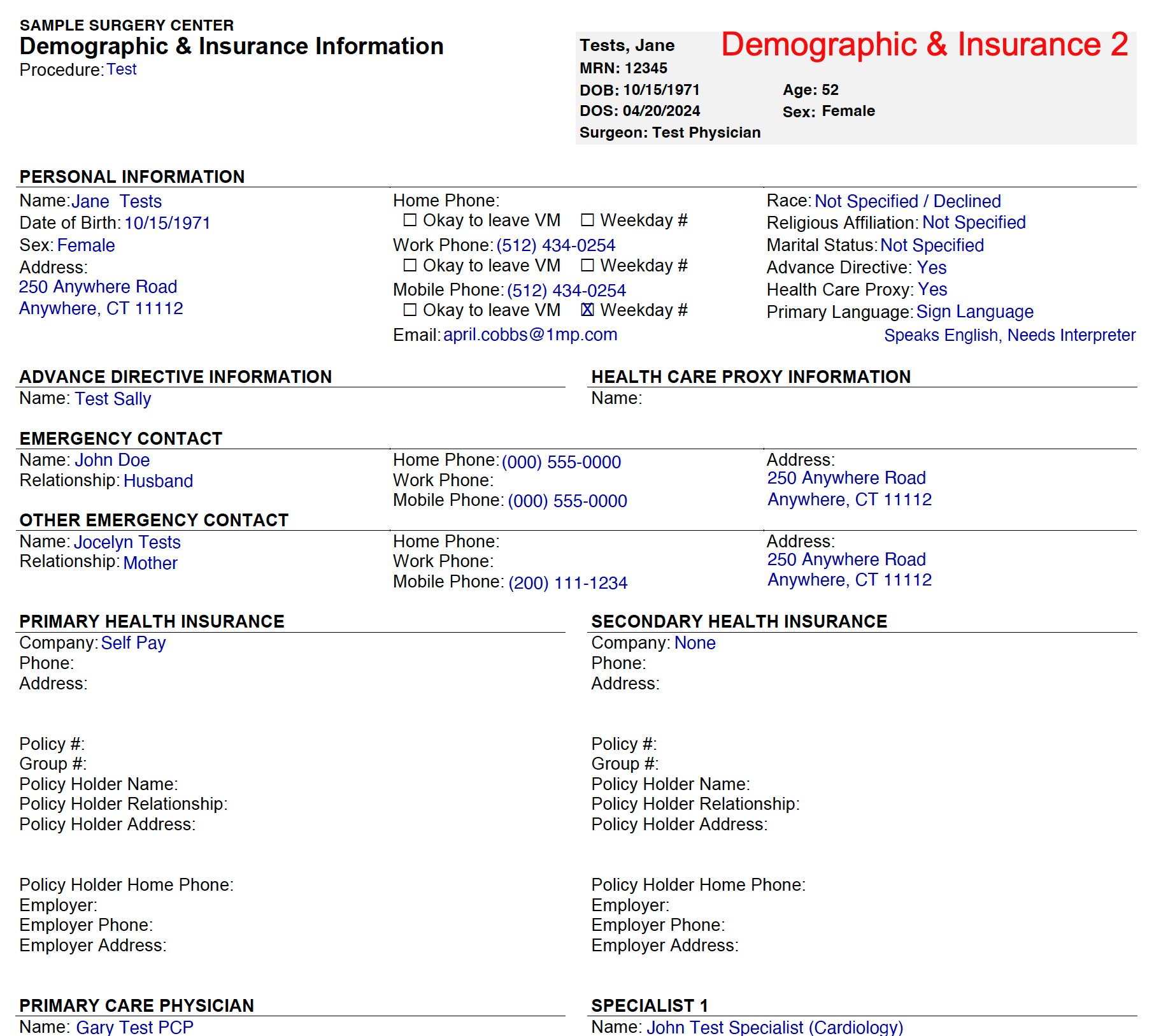 Demographics 2